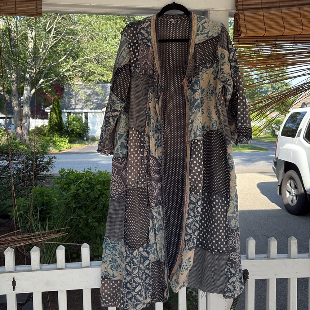 💙🩵 Magnolia Pearl Quilted Duster! Color: 🩵💙